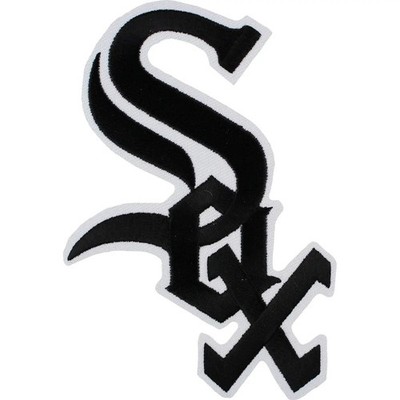 Chicago White Sox ''SOX'' Letter Jersey Logo Emblem Baseball Sleeve Patch MLB