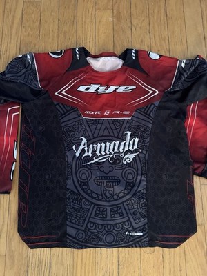 XL Team Armada Mexico NXL MXL Due Paintball Jersey Red