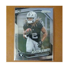 Panini 2025 Prizm Rookies #315 Ashton Jeanty RC Las Vegas Raiders NFL Card