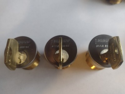 Mortise Cylinder Lot w/4 Sargent Mortise 2 Schlage Mortise and 3 Arrow KIL Cylin