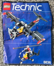 lego lot vintage technic formula flash 8440 8210  8808 8836 incomplete