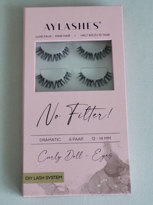 aylashes - No. 7 originalverpackt Cluster Wimpern