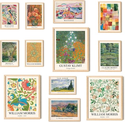 97 Decor Vintage Eclectic Wall Art Prints - Colorful Flower 