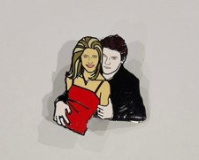 Buffy the Vampire Slayer Enamel Pin - Sarah Michelle Gellar Angel David Boreanaz