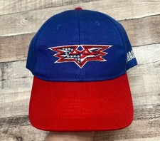 Louisville Bats Hat One Size Strapback Blue Red MiLB Baseball Kentucky
