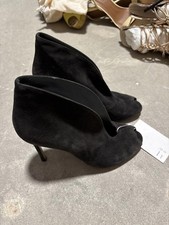 Gianvito Rossi Black Peep Toe heels - bootie style size 38 EU