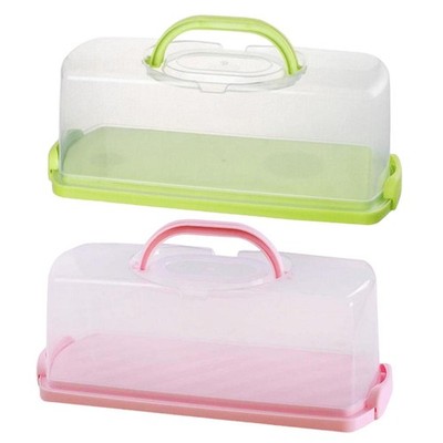 2 Stück Rechteckige Brotkästen Brothalter für Picknick Zum Selbermachen Backen Babyparty