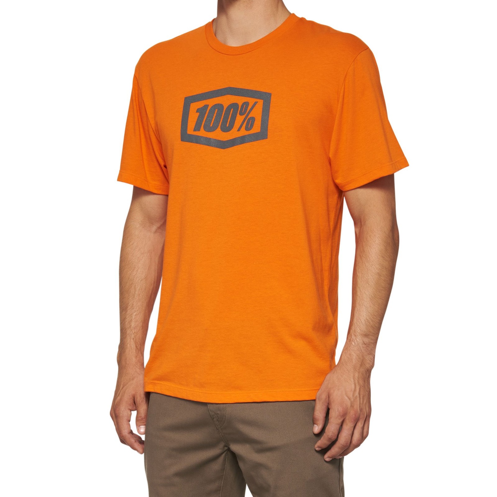 100 ICON Short Sleeve T-Shirt Orange S 4890₽