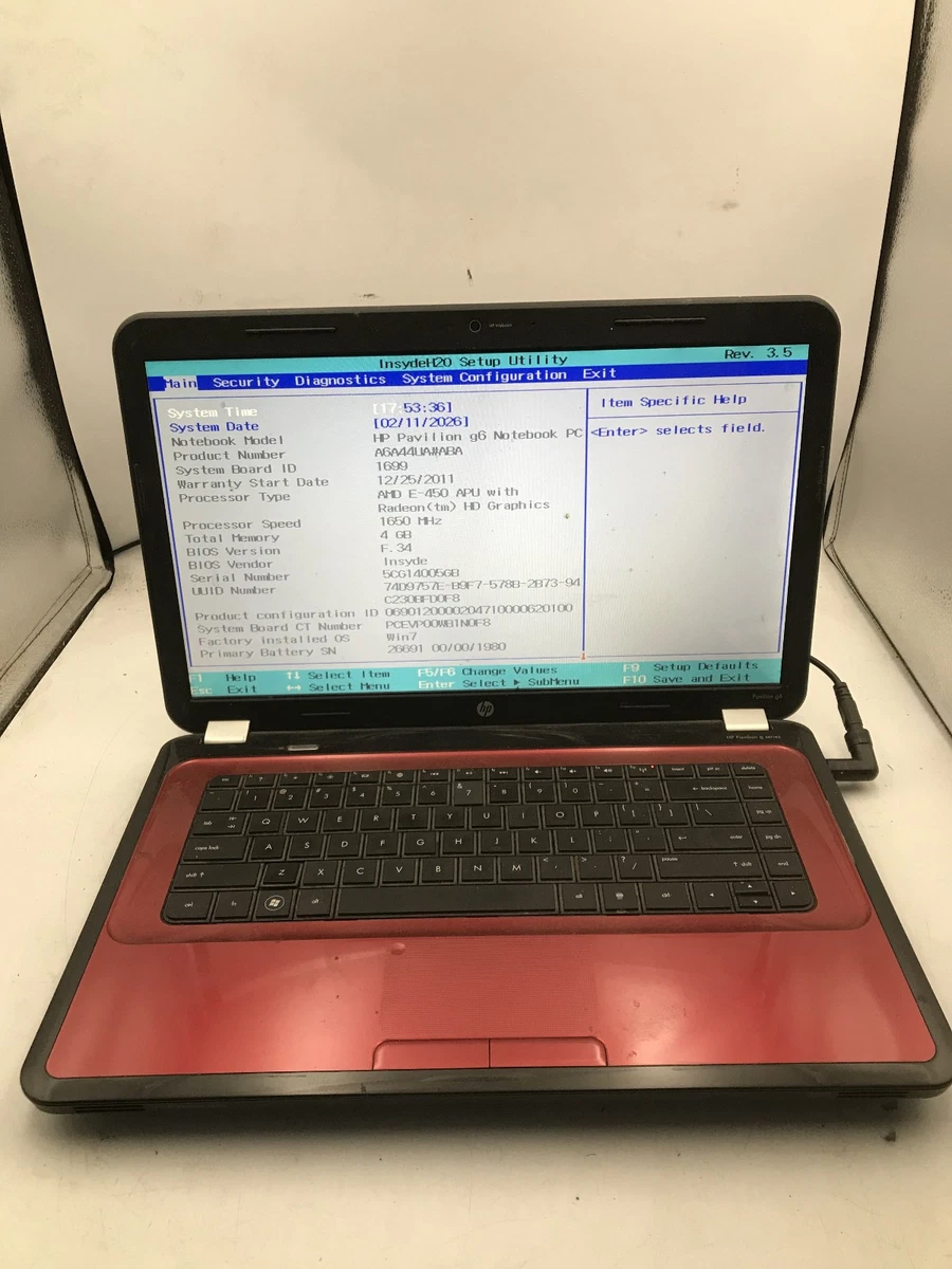 Hp Pavilion G6 for sale | eBay