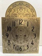 Herschede Antique Grandfather Clock 11383 Face Plate Movement