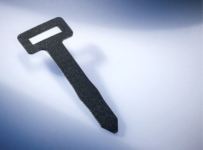 5 x VW Strippe für Schlitzöse 27 x 7 mm Kunststoff schwarz VW Verdeck