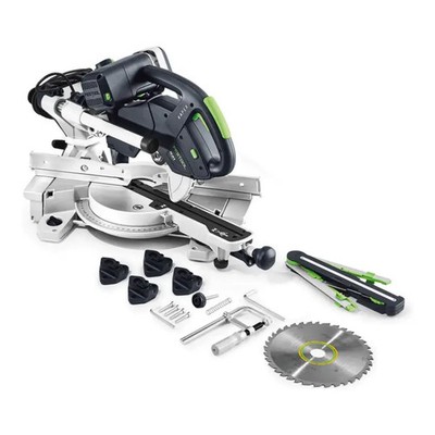 Festool Kapp-Zugsäge Kappsäge Zugsäge Säge KAPEX KS 60 E Set Montage Set mobil