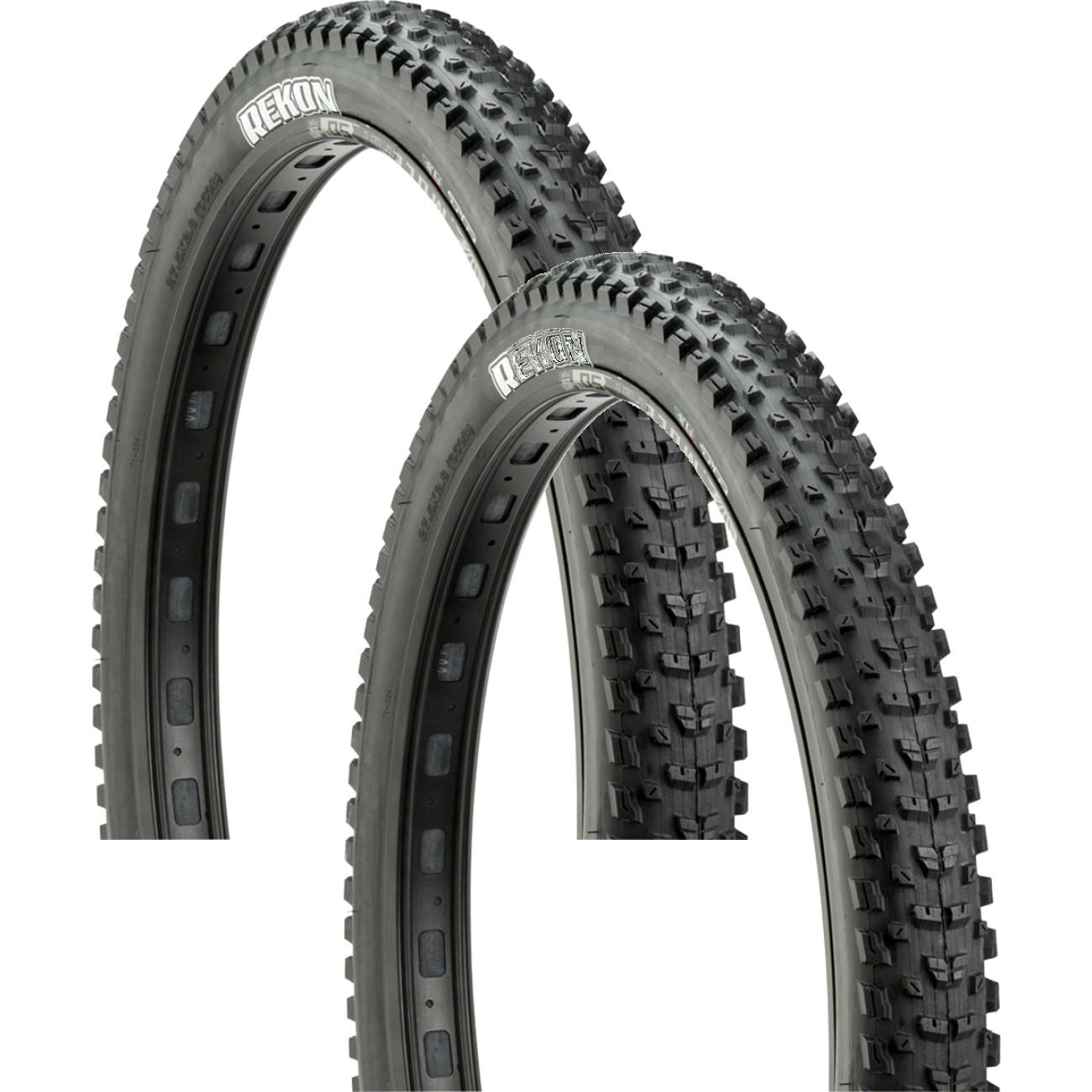 Pack of 2 Maxxis Rekon Tire 29 x 2.8 Tubeless Folding Black 