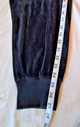 Champion Authentic Athleticwear Hose schwarz Velours Jogging/Lounge Damen Large gebraucht, in einwandfreiem Zustand - Bild 8 von 9