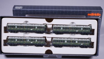 Spur Z Märklin 87560 Abteilwagen-Set DRG Epoche II in OVP #LZ_1219
