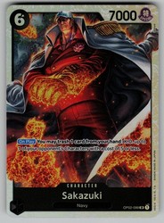 Sakazuki (Reprint) OP02-099 Premium Booster -The Best- Super Rare