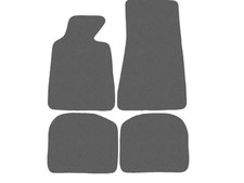Velour Fußmatten für BMW 5 E34 limousine, kombi 1987-1996, Graphit x14 Rand