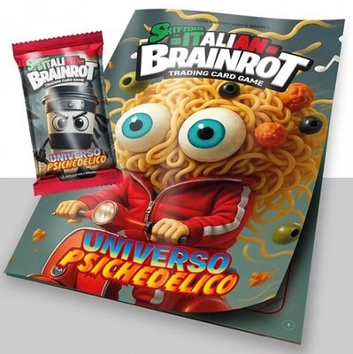 skifidol brainrot ブレインロットカード　4BOX（12パック） Skifidol Italian Brainrot Universo Psicheoelico - Trading Card