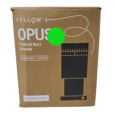 Fellow Opus Conical Burr Grinder - Matte Black - Electric - Coffee + Expresso ++