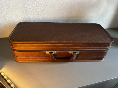 Trompetenkoffer aus braunem Leder – stabil & stilvoll - Bild 1 von 3