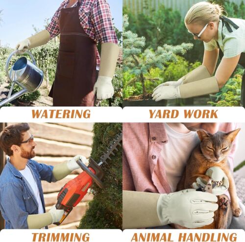 Rose Pruning Gloves for Men & Women – Long Thorn-Proof Gardening Gauntlet, Breat - Picture 6 of 11