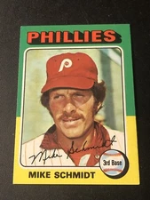 1975 Topps Mike Schmidt #70 HOF EXMT