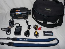 Sony CCD-TR416 HI8 8mm Video8 camera Camcorder VCR Player Video Transfer