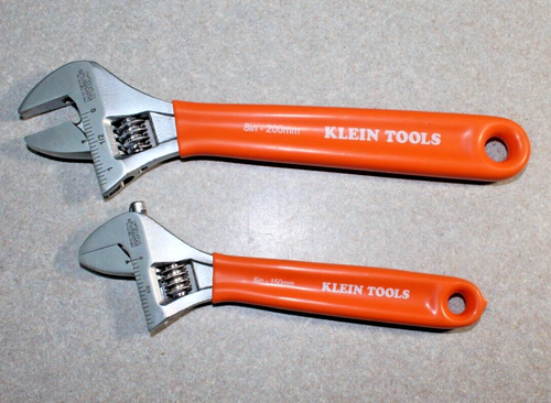 2 clés réglables neuves Klein Tools, 6" - 8" - Photo 2/3