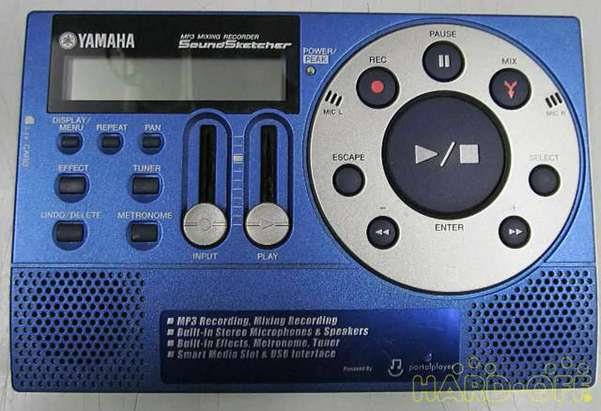 YAMAHA sh-01 SOUND SKETCHER Portable SD Recorder MTR