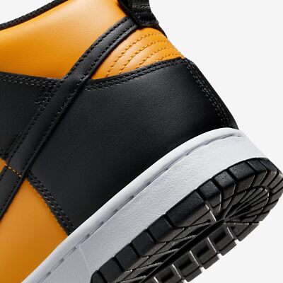 Nike Dunk High University Gold and Black DD1399-700 Men's Nike Dunk High University Gold and Black DD1399-700 Men's
