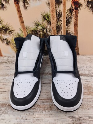 Air Jordan 1 Mid SE Panda Elephant Black Off Noir FB9911 001 Men's