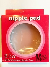 1 Pair Reusable Self Adhesive Breast Bra Nipple Cover Pad Covers silicon