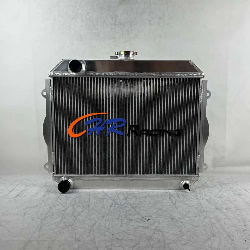 Radiador todo aluminio PARA 1975-1979 Toyota Corolla 1.2L 1976 1977 1978 Foto 2 de 4