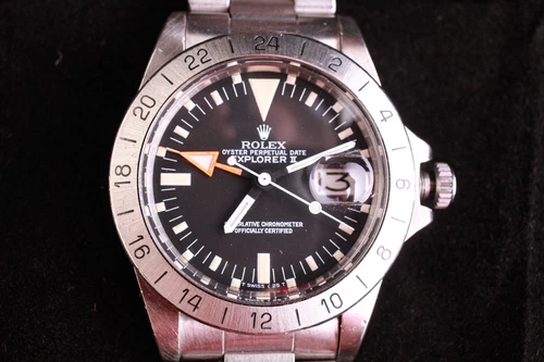 Rolex Explorer II Model 1655 MK4, circa 1975, One Owner 1655
