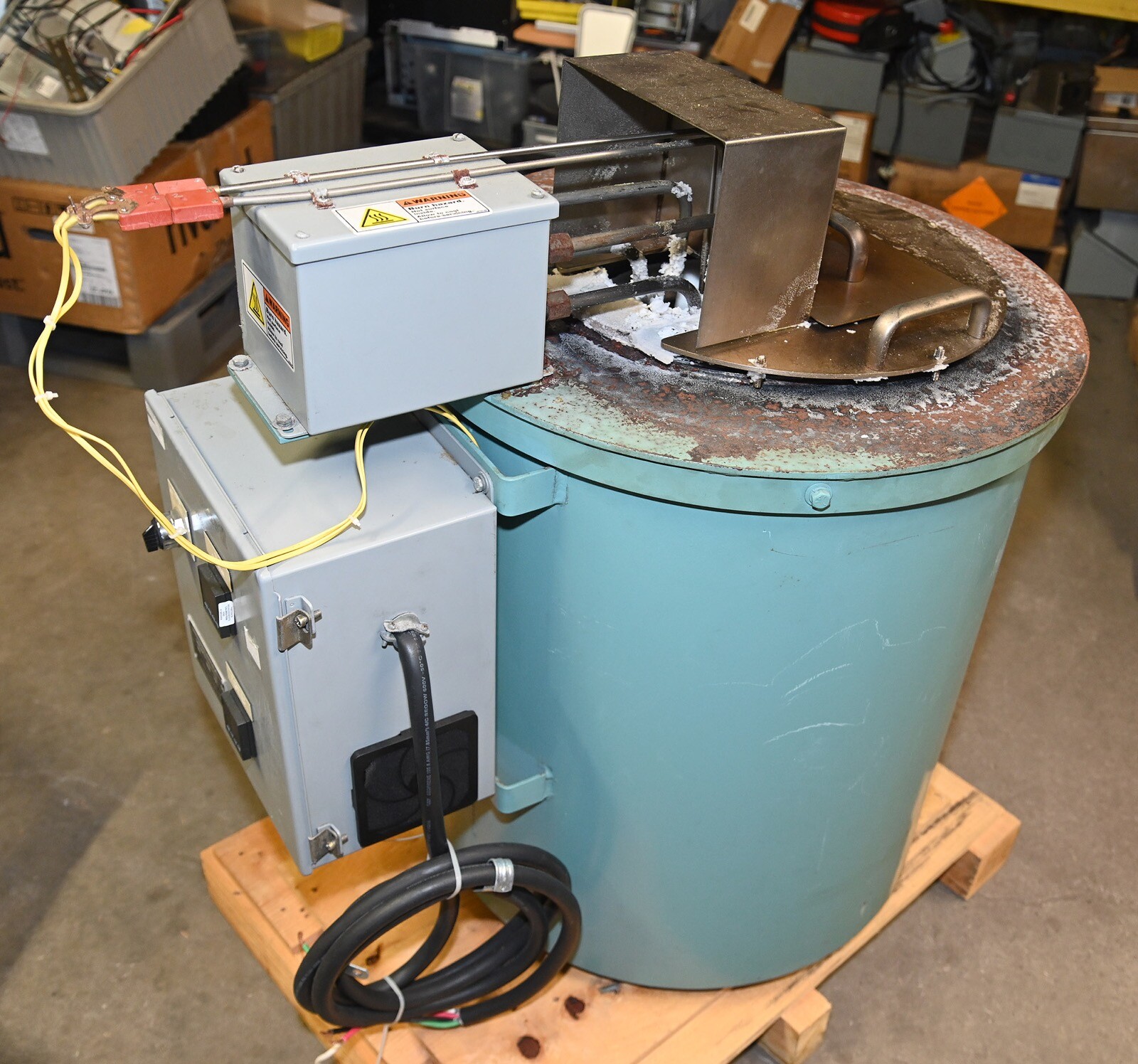 Ajax Electric TS Molten Salt Bath Heat Treating Furnace 10KW eBay