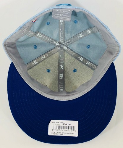 "NEW" New Era New York Mets Light Blue 2018 Field Low Profile 59FIFTY - Picture 4 of 4