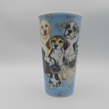 multi breed dog lovers tumbler large 20 oz