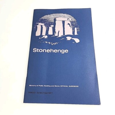 Stonehenge 1970 Ministry of Public Building Official Guide Book