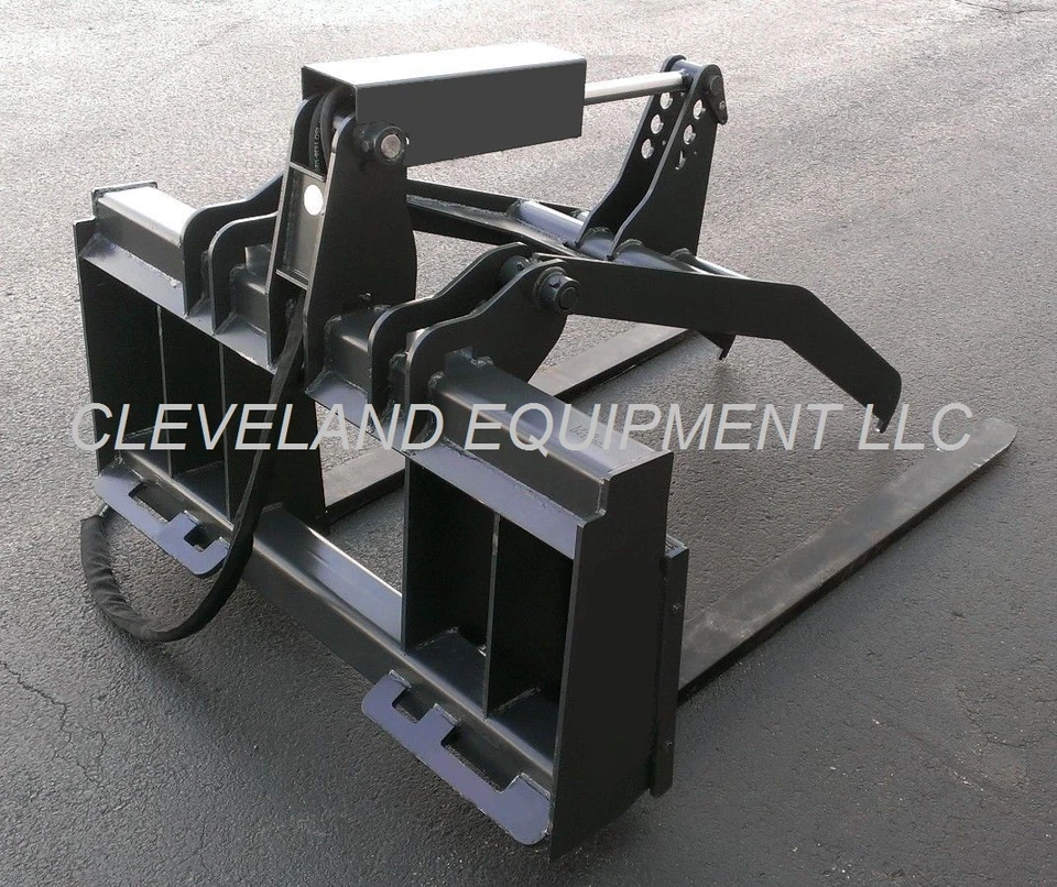 NUEVO ACCESORIO DE GARRA DE HORQUILLA AJUSTABLE Minicargadora Terex ASV JCB Hydra Mac Foto 3 de 4