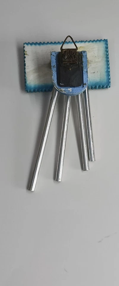 Vintage Ceramic Art Painting Decorate Refrigerator Magnets Souvenir Cyprus Bell - Image 3 of 3