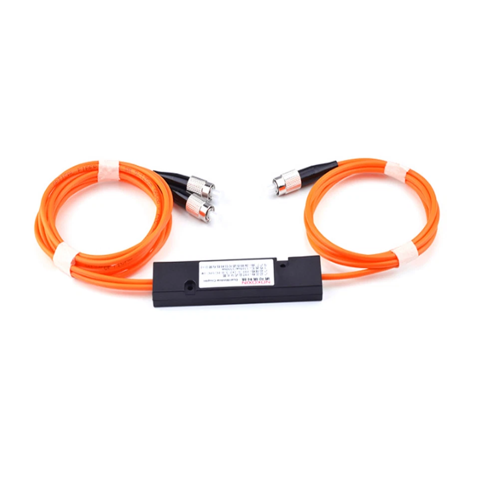 1x2 FC UPC Fiber Optic PLC Splitter, Multimode M/M Fiber pigtails FBT Splitter - Image 2 of 4