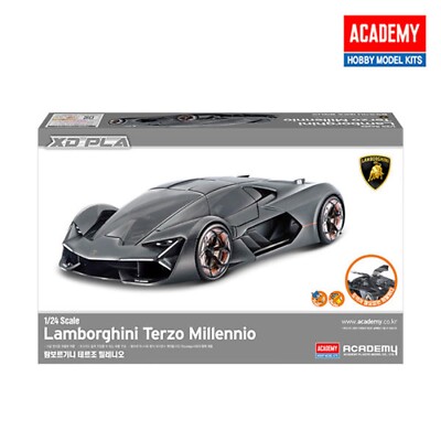 ACADEMY 1/24 XD PLA Lamborghini Terzo Millennio Sports Car Hobby