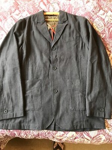 linen travel jacket