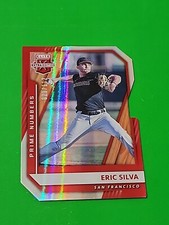 ERIC SILVA 2021 Elite Extra Edition Prime Numbers 20/112 , SAN FRANCISCO GIANTS