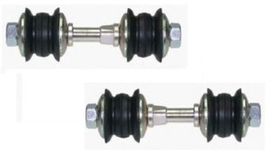 MaxiParts Front Sway Bar Link Kit For Toyota Yaris 1999-2005 - Greasable Drop Links (Pair)