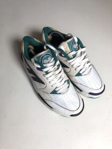 Zapatillas De Colección Hi Tec Wimblendon Court Talla 42 Hechas en Indonesia Raras 90th - Imagen 2 de 8