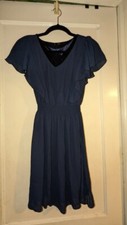 ebuba Dress - Navy blue - Extra small