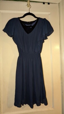 ebuba Dress - Navy blue - Extra small