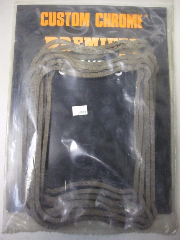 CUSTOM CHROME 54-114 LOWER ROCKER COVER GASKET (10PC) FOR 86-UP EVO XL - Image 4 of 4