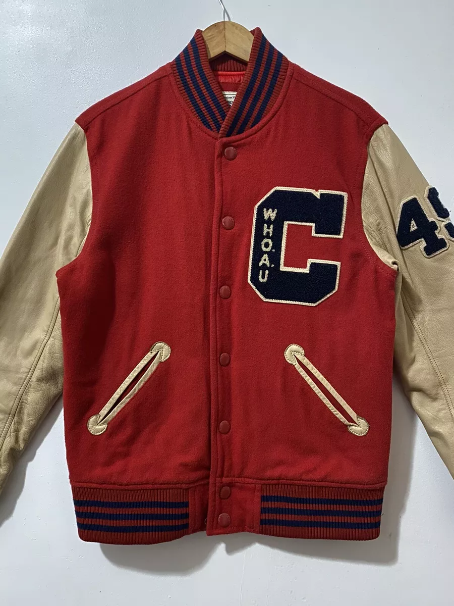 Varsity Red and Green Louis Vuitton Letterman Jacket - Jacket Makers